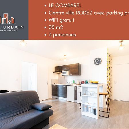 Le Combarel Apartment Rodez Bagian luar foto